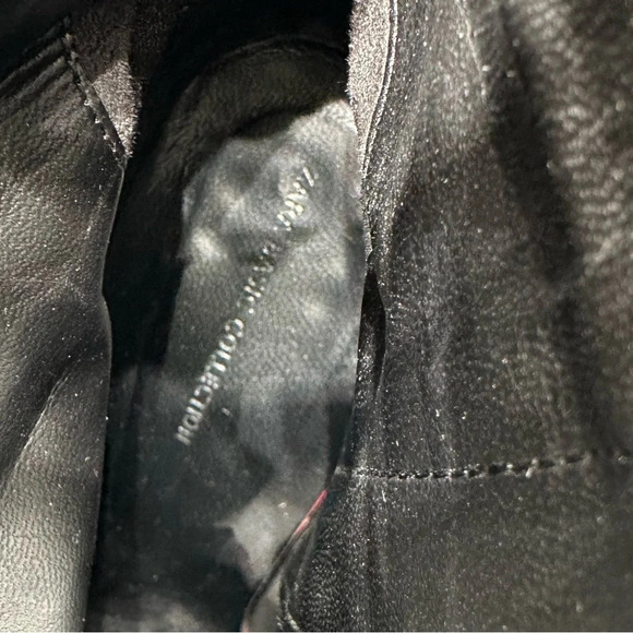 ZARA 100% PREMIUM LEATHER HIGH HEEL SOCK BOOT - Picture 6 of 11